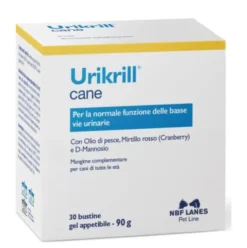 Nbf Lane Urikrill Cane Gel Integratore Vie Urinarie Cani 30 Bustine