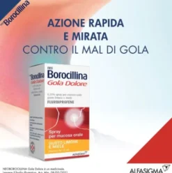 NeoBorocillina Gola Dolore Spray gusto Limone Miele 15 ml