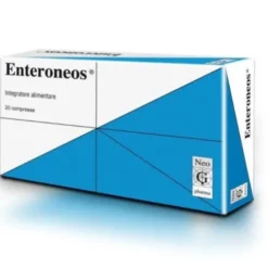 Neo G Pharma Enteroneos Integratore Alimentare per Benessere Intestinale 20 Capsule