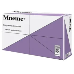 Neo G Pharma Mneme Integratore Alimentare per Memoria e Funzioni Cognitive - 30 Capsule