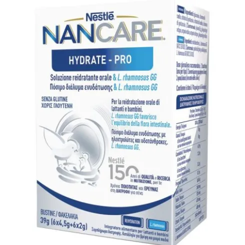 Nestlé Nancare Hydrate Pro Bust Soluzione Reidratante per Lattanti e Bambini
