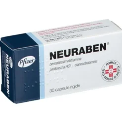 Neuraben Capsule Rigide 100mg Trattamento Polinevriti 30 capsule
