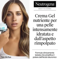 Neutrogena Hydro Boost Crema-Gel - Crema viso idratante per pelle secca e sensibile - 50 ml