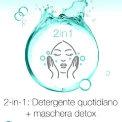 Neutrogena Skin Detox Maschera Purificante all' Argilla - Anti sebo ed impurità - 150 ml