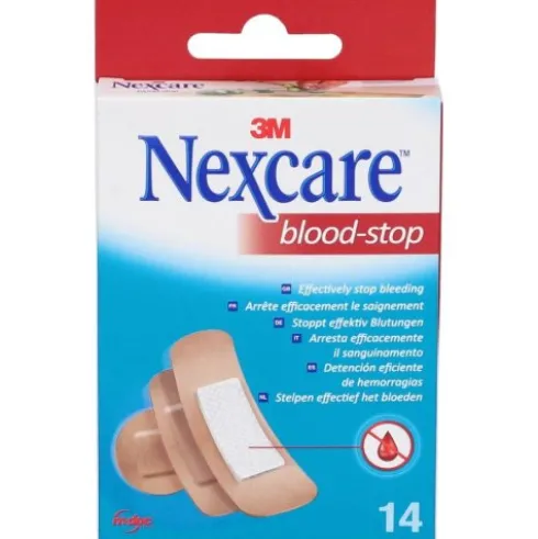 Nexcare Blood Stop Cerotti Emostatici Ferma Sanguinamento 14 Pezzi