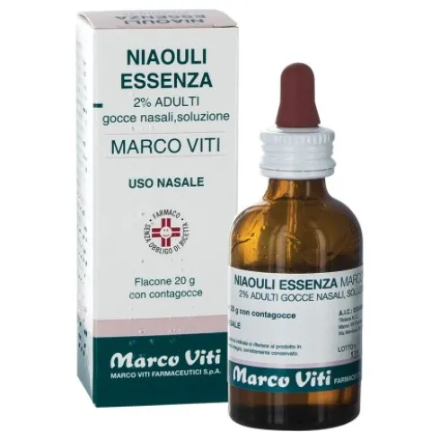 Niaouli Essenza Mv*2% Gocce 20g