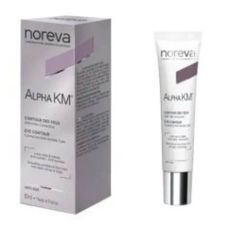 Noreva Alpha KM Contorno Occhi Anti-Età Gel Crema per Pelli Sensibili 10ml