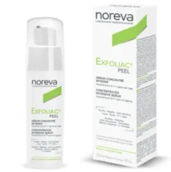 Noreva Exfoliac Peel Siero Viso Anti Età Esfoliante per Pelli Sensibili 30ml