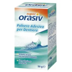 Nova Argentia Orasiv Super Polvere Adesiva per Dentiere 50 g