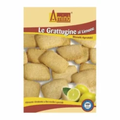 Nove Alpi Amino Le Grattuggine al Limone Biscotti Aproteici per Fini Medici Speciali 200 g