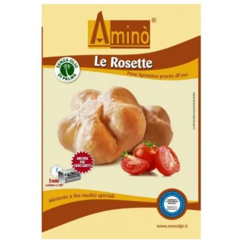 Nove Alpi Amino Pane Le Rosette Alimento Aproteico 200G