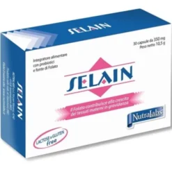 Nutralabs Selain Integratore Probiotici e Folato per Gravidanza - 30 Capsule
