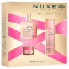 Nuxe Cofanetto di Natale 2024 Pink Fever - Olio prodigioso floreale 50 ml + Very Rose acqua micellare 100 ml + Very rose balsamo labbra 15 g
