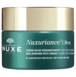 Nuxe Nuxuriance Ultra Crema Viso Ricca Ridensificante - Crema viso anti-età globale per pelle secca e molto secca - 50 ml