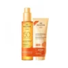 Nuxe Sun Duo Olio Solare SPF50 + Latte Doposole - Protezione solare molto alta per viso e corpo 150 ml + Latte doposole per viso e corpo 100 ml