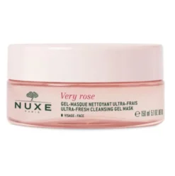 Nuxe Very Rose Maschera Viso Detergente Ultra Fresca - Maschera viso idratante e anti inquinamento - 150 ml