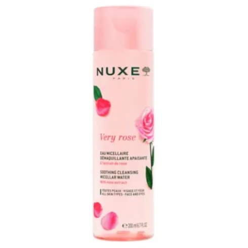 Nuxe Very Rose Micellar Water - Acqua micellare struccante lenitiva - 200 ml