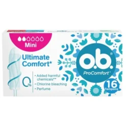 O.B. ProComfort Mini - Assorbenti interni per flusso leggero - 16 assorbenti
