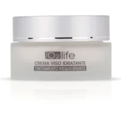 O2LIFE Crema Viso Idratante Pelli Sensibili con Ossigeno Attivo 50ml