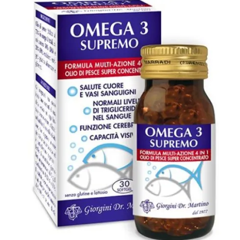 OMEGA 3 Supremo 30 Softgel SVS