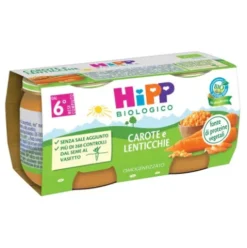 OMO HIPP Bio Carote/Lent.2x80g