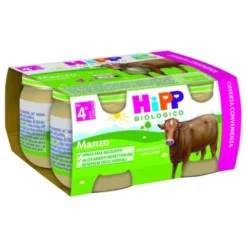 OMO HIPP Bio Manzo 4x80g