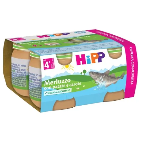 OMO HIPP Bio Merluzzo 4x80g