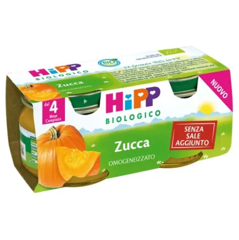 OMO HIPP Bio Zucca 2x80g