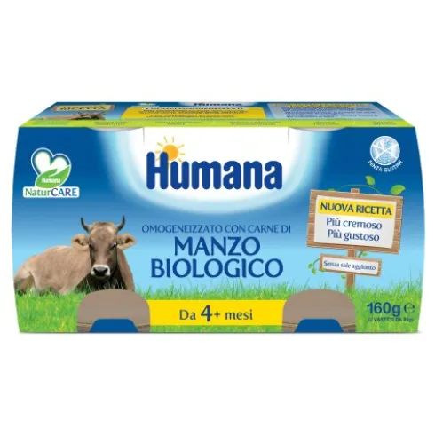 OMO HUMANA Manzo 2x80g