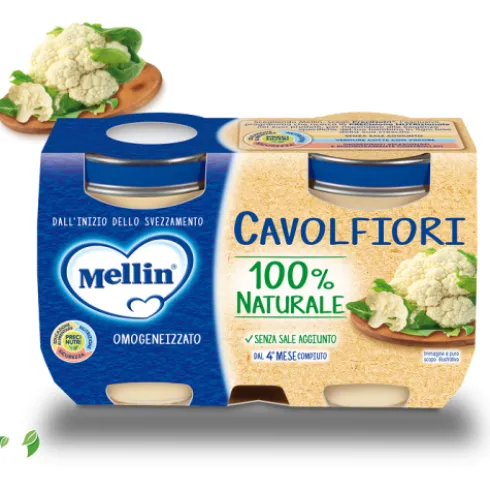 OMO MELLIN Cavolfiore 2x125g
