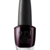 Opi Smalto Nail Laquer I43 Black Cherry Chutney - Smalto per unghie ultra resistente e brillante