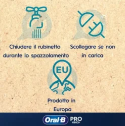 Oral-B Kids Frozen Spazzolino Elettrico Ricaricabile con 2 Testine e Adesivi
