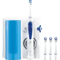 Oral-B Oxyjet MD20 Idropulsore Sistema Pulente con 4 Testine per Igiene Orale