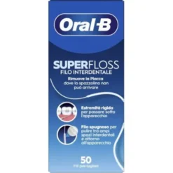 Oral-B Superfloss Filo Interdentale per Apparecchi Ortodontici 50 Pezzi