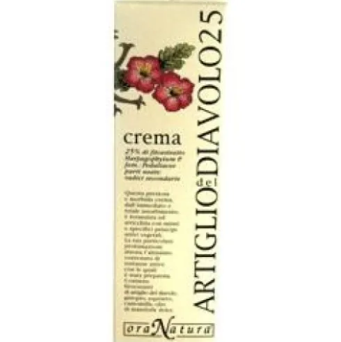 Oranatura Crema Artiglio del Diavolo 25% per Dolori Articolari e Muscolari 100ml