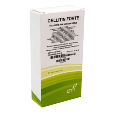 Oti Cellitin Forte Omeopatico Sostegno Microcircolo 20 Fiale