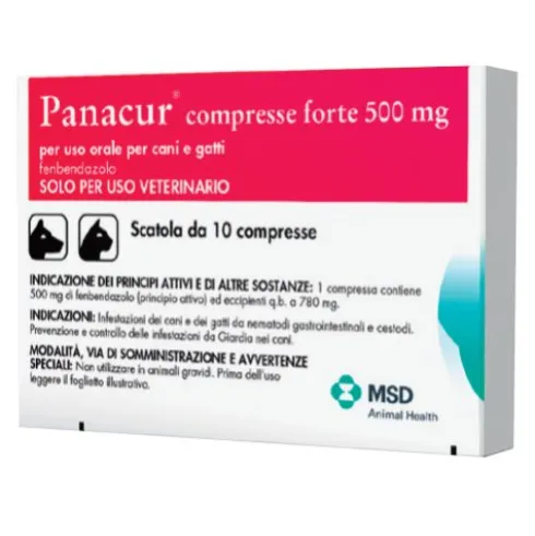 PANACUR Forte 500mg 10Compresse