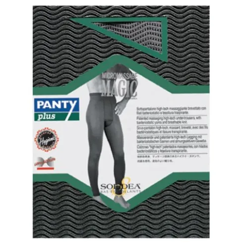 PANTY Plus Sottopant.Nero L