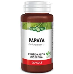 PAPAYA 60 Capsule Monoplanta 400 mg Integratore Alimentare ErbaVita