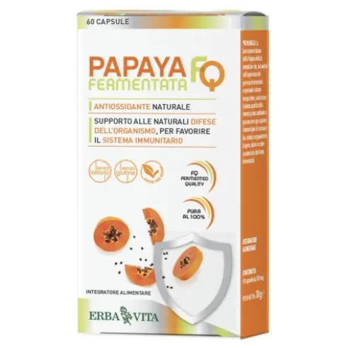 PAPAYA Ferm.FQ 60 Capsule EBV