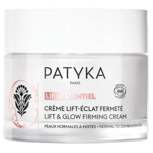 Patyka Crema Liftante-Illuminante Tonificante - Crema viso antirughe per pelle da normale a mista - 50 ml
