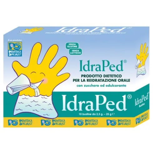 Pediatrica specialist IdraPed Integratore Reidratazione Orale 10 Bustine