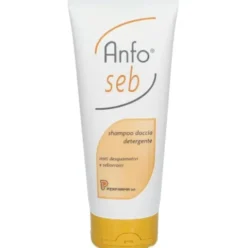 Perfarma Anfo Seb Shampoo Doccia Delicato Viso Corpo Capelli per Dermatite 200ml