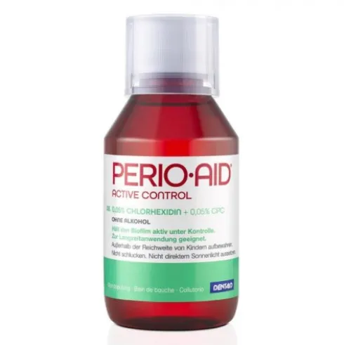Perio Aid Active Control Collutorio Senza Alcool Controllo Placca 150ml