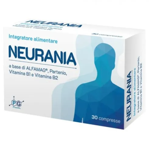 PG Pharma Neurania Integratore Alimentare per Stanchezza e Stress - 30 Compresse