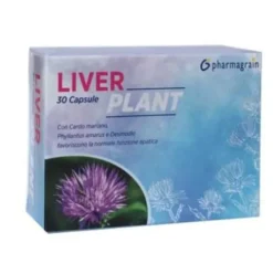 Pharmagrain Liver Plant Integratore Alimentare Supporto Epatito 30 Capsule