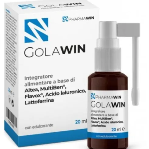 Pharmawin Golawin Spray per il Benessere della Gola 20ml