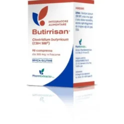 Pharmextracta Butirrisan Integratore Flora Batterica, 90 Compresse