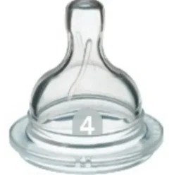 Philips Avent Tettarella Classic Flusso Veloce 4 Fori da 6m+ 2 Pezzi
