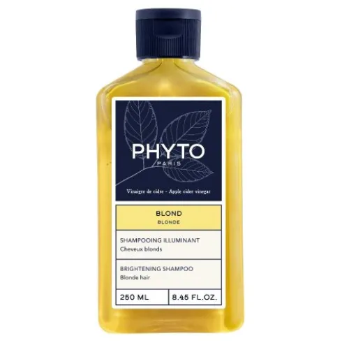 Phyto Blonde Shampoo Illuminante - Shampoo per capelli biondo chiaro e scuro - 250 ml